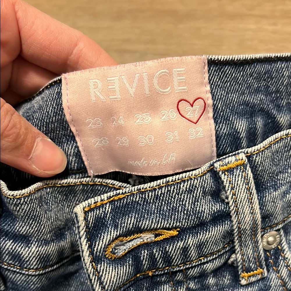 Revice Denim Venus Crop Stargazer Jeans size 27 - Picture 5 of 9
